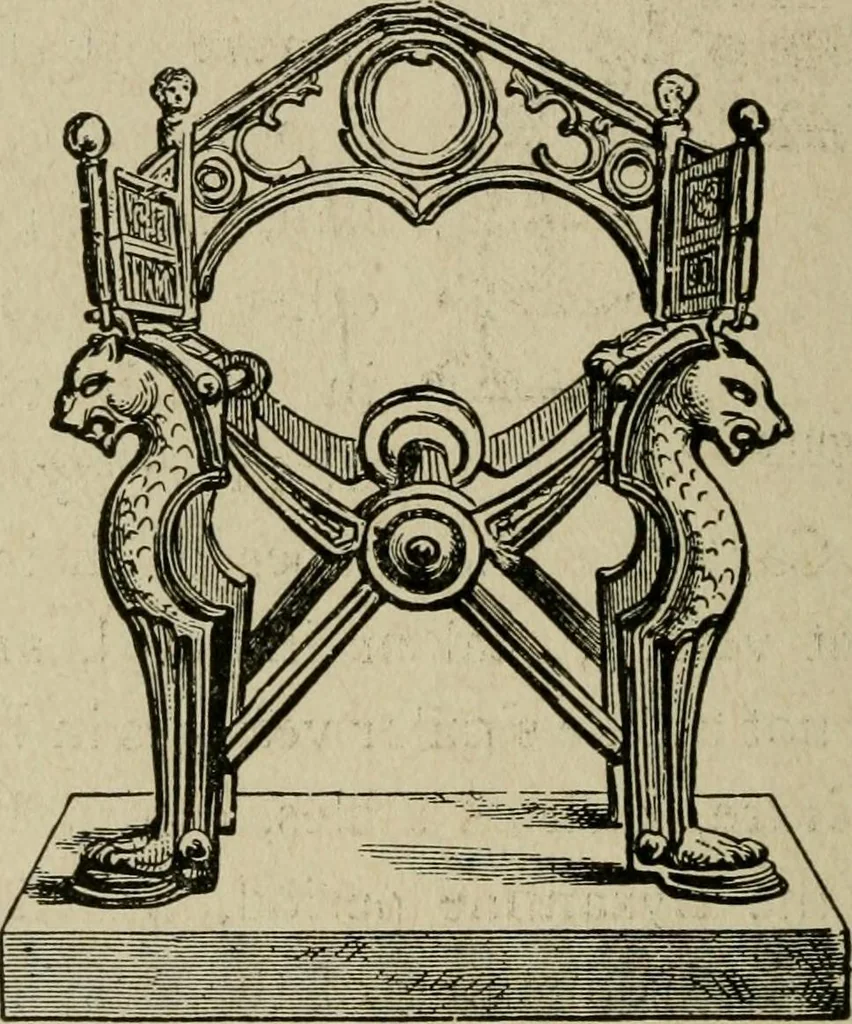 An illustration from The practical cabinet maker and furniture designer's assistant, with essays on history of furniture, taste in design, color and materials, with full explanation of the canons of good taste in furniture .., 1910, leaf 37