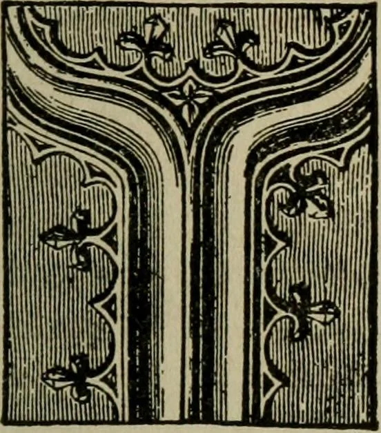 An illustration from The practical cabinet maker and furniture designer's assistant, with essays on history of furniture, taste in design, color and materials, with full explanation of the canons of good taste in furniture .., 1910, leaf 40
