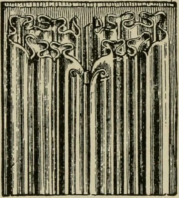 An illustration from The practical cabinet maker and furniture designer's assistant, with essays on history of furniture, taste in design, color and materials, with full explanation of the canons of good taste in furniture .., 1910, leaf 41