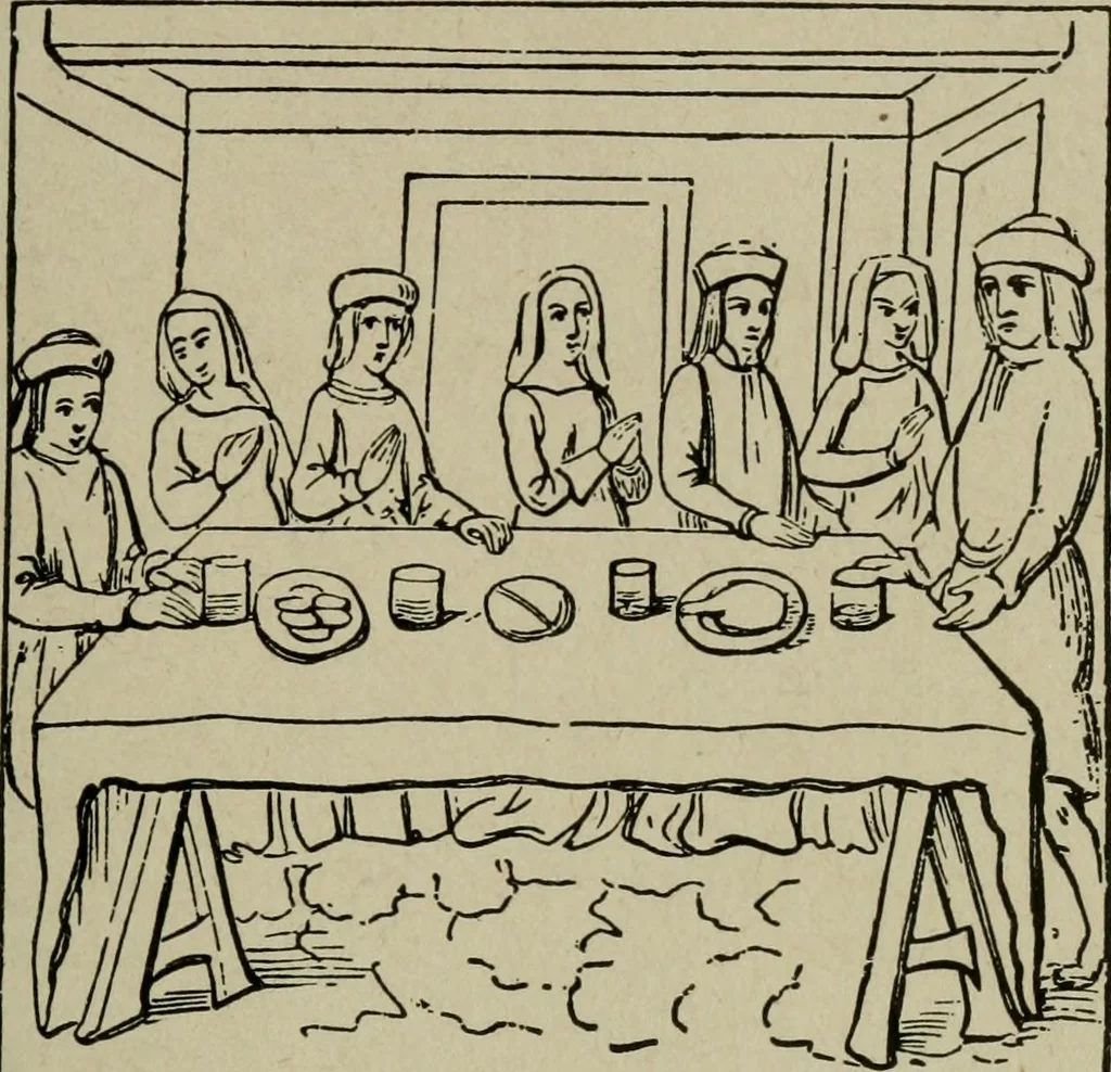 An illustration from The practical cabinet maker and furniture designer's assistant, with essays on history of furniture, taste in design, color and materials, with full explanation of the canons of good taste in furniture .., 1910, leaf 42