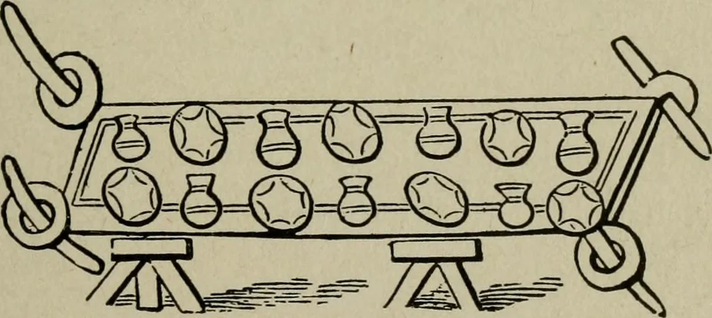 An illustration from The practical cabinet maker and furniture designer's assistant, with essays on history of furniture, taste in design, color and materials, with full explanation of the canons of good taste in furniture .., 1910, leaf 42