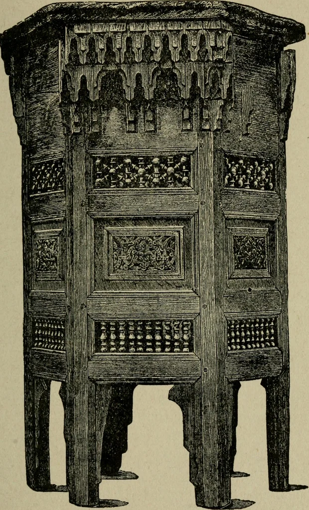 An illustration from The practical cabinet maker and furniture designer's assistant, with essays on history of furniture, taste in design, color and materials, with full explanation of the canons of good taste in furniture .., 1910, leaf 48