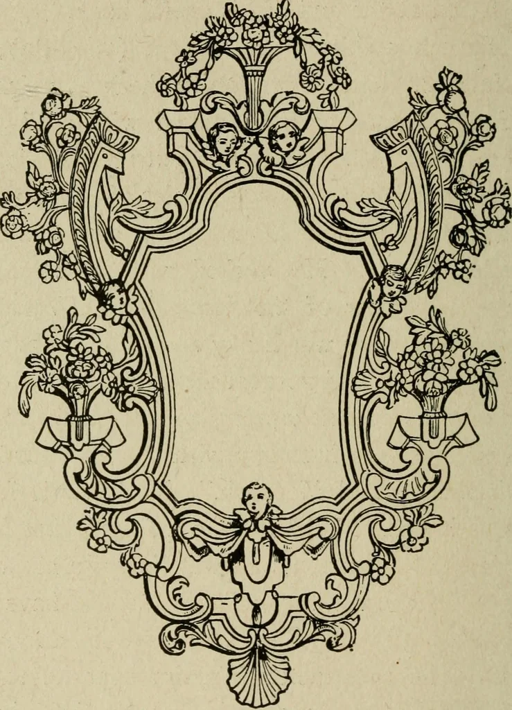 An illustration from The practical cabinet maker and furniture designer's assistant, with essays on history of furniture, taste in design, color and materials, with full explanation of the canons of good taste in furniture .., 1910, leaf 73