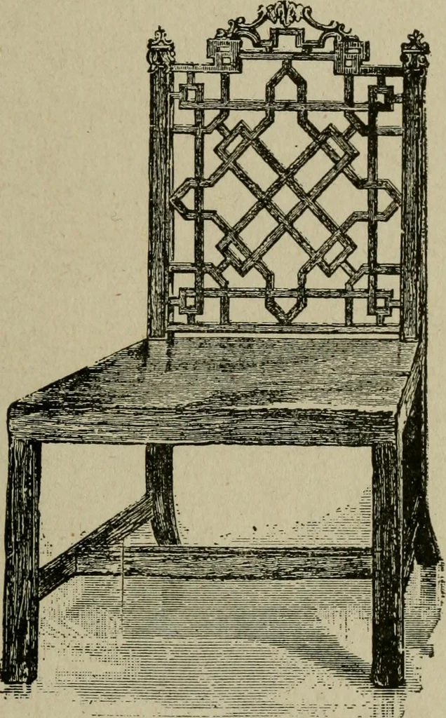An illustration from The practical cabinet maker and furniture designer's assistant, with essays on history of furniture, taste in design, color and materials, with full explanation of the canons of good taste in furniture .., 1910, leaf 86