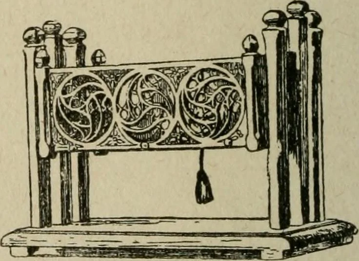An illustration from The practical cabinet maker and furniture designer's assistant, with essays on history of furniture, taste in design, color and materials, with full explanation of the canons of good taste in furniture .., 1910, leaf 93