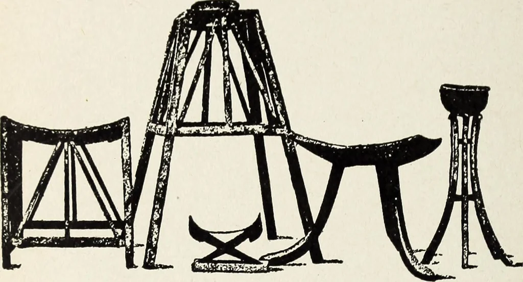 An illustration from The practical cabinet maker and furniture designer's assistant, with essays on history of furniture, taste in design, color and materials, with full explanation of the canons of good taste in furniture .., 1910, leaf 119