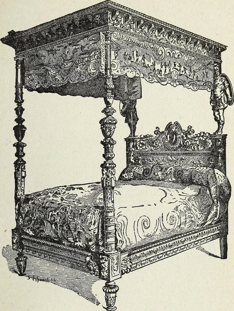 An illustration from The practical cabinet maker and furniture designer's assistant, with essays on history of furniture, taste in design, color and materials, with full explanation of the canons of good taste in furniture .., 1910, leaf 140