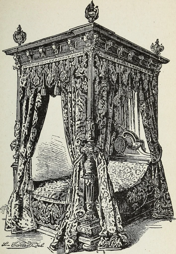 An illustration from The practical cabinet maker and furniture designer's assistant, with essays on history of furniture, taste in design, color and materials, with full explanation of the canons of good taste in furniture .., 1910, leaf 142