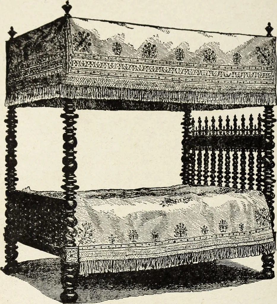 An illustration from The practical cabinet maker and furniture designer's assistant, with essays on history of furniture, taste in design, color and materials, with full explanation of the canons of good taste in furniture .., 1910, leaf 157