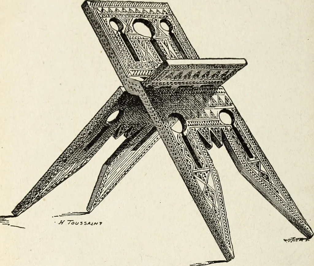 An illustration from The practical cabinet maker and furniture designer's assistant, with essays on history of furniture, taste in design, color and materials, with full explanation of the canons of good taste in furniture .., 1910, leaf 187