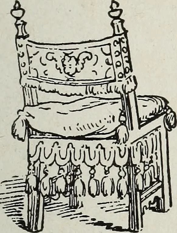 An illustration from The practical cabinet maker and furniture designer's assistant, with essays on history of furniture, taste in design, color and materials, with full explanation of the canons of good taste in furniture .., 1910, leaf 190