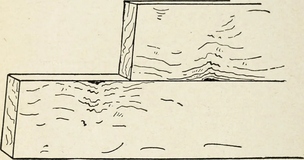 An illustration from The practical cabinet maker and furniture designer's assistant, with essays on history of furniture, taste in design, color and materials, with full explanation of the canons of good taste in furniture .., 1910, leaf 215
