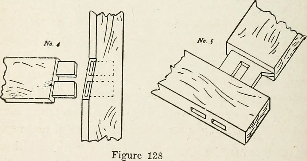 An illustration from The practical cabinet maker and furniture designer's assistant, with essays on history of furniture, taste in design, color and materials, with full explanation of the canons of good taste in furniture .., 1910, leaf 221