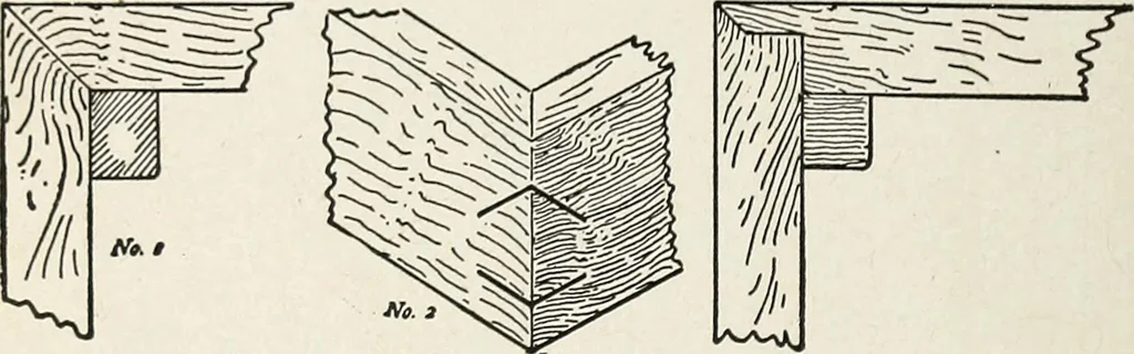 An illustration from The practical cabinet maker and furniture designer's assistant, with essays on history of furniture, taste in design, color and materials, with full explanation of the canons of good taste in furniture .., 1910, leaf 227