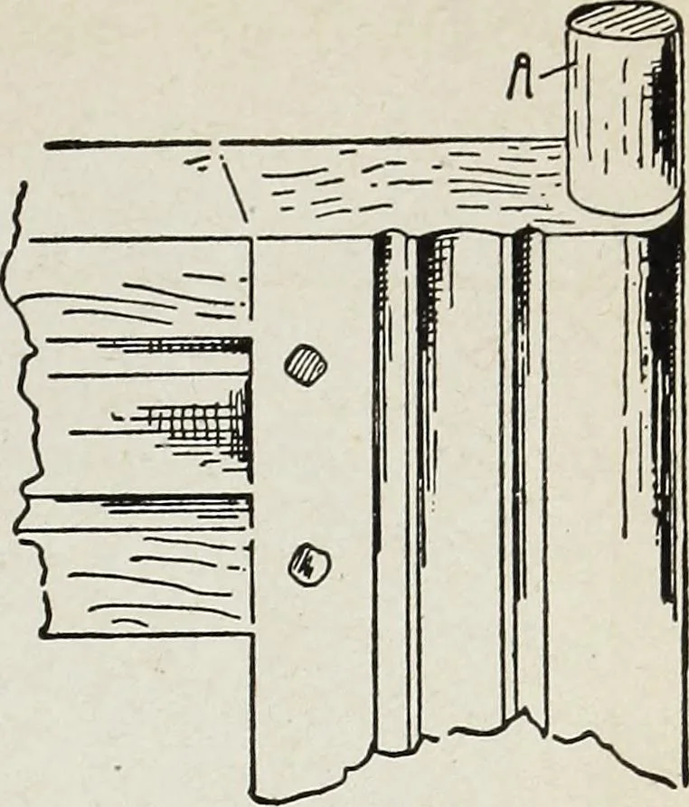 An illustration from The practical cabinet maker and furniture designer's assistant, with essays on history of furniture, taste in design, color and materials, with full explanation of the canons of good taste in furniture .., 1910, leaf 232