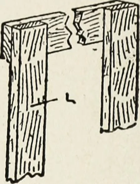 An illustration from The practical cabinet maker and furniture designer's assistant, with essays on history of furniture, taste in design, color and materials, with full explanation of the canons of good taste in furniture .., 1910, leaf 249