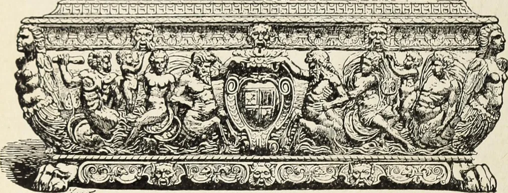 An illustration from The practical cabinet maker and furniture designer's assistant, with essays on history of furniture, taste in design, color and materials, with full explanation of the canons of good taste in furniture .., 1910, leaf 47