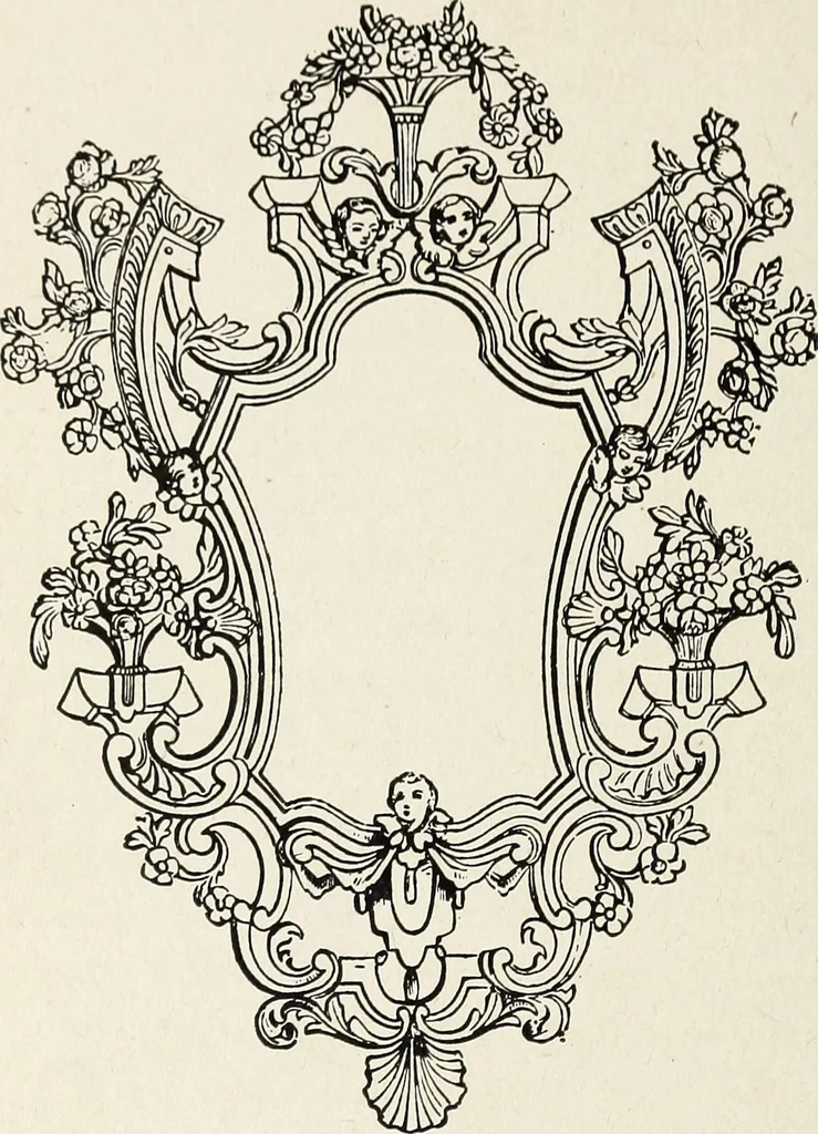 An illustration from The practical cabinet maker and furniture designer's assistant, with essays on history of furniture, taste in design, color and materials, with full explanation of the canons of good taste in furniture .., 1910, leaf 69