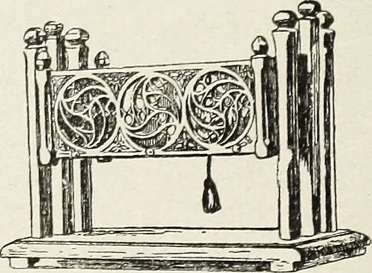 An illustration from The practical cabinet maker and furniture designer's assistant, with essays on history of furniture, taste in design, color and materials, with full explanation of the canons of good taste in furniture .., 1910, leaf 89