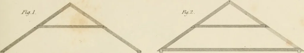 An illustration from Practical carpentry, joinery, and cabinet-making : being a new and complete system of lines for the use of workmen, founded on accurate geometrical and mechanical principles ... / by Peter Nicholson ; revised by Thomas Tredgold, 1853, leaf 300