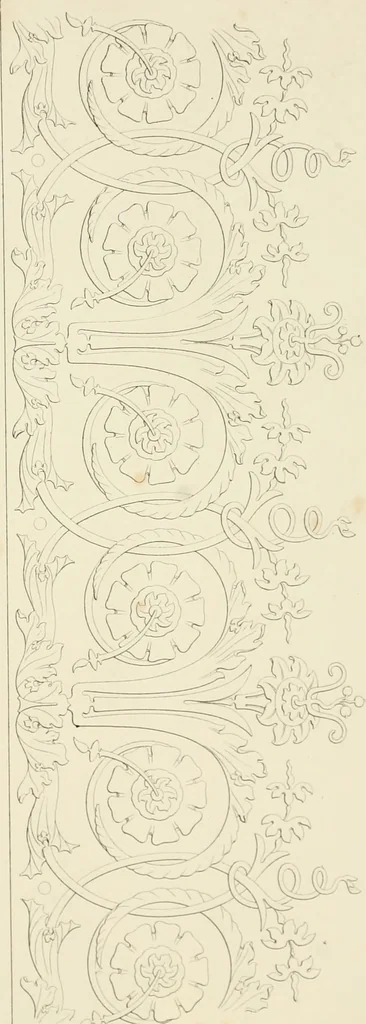 An illustration from Practical carpentry, joinery, and cabinet-making : being a new and complete system of lines for the use of workmen, founded on accurate geometrical and mechanical principles ... / by Peter Nicholson ; revised by Thomas Tredgold, 1853, leaf 474
