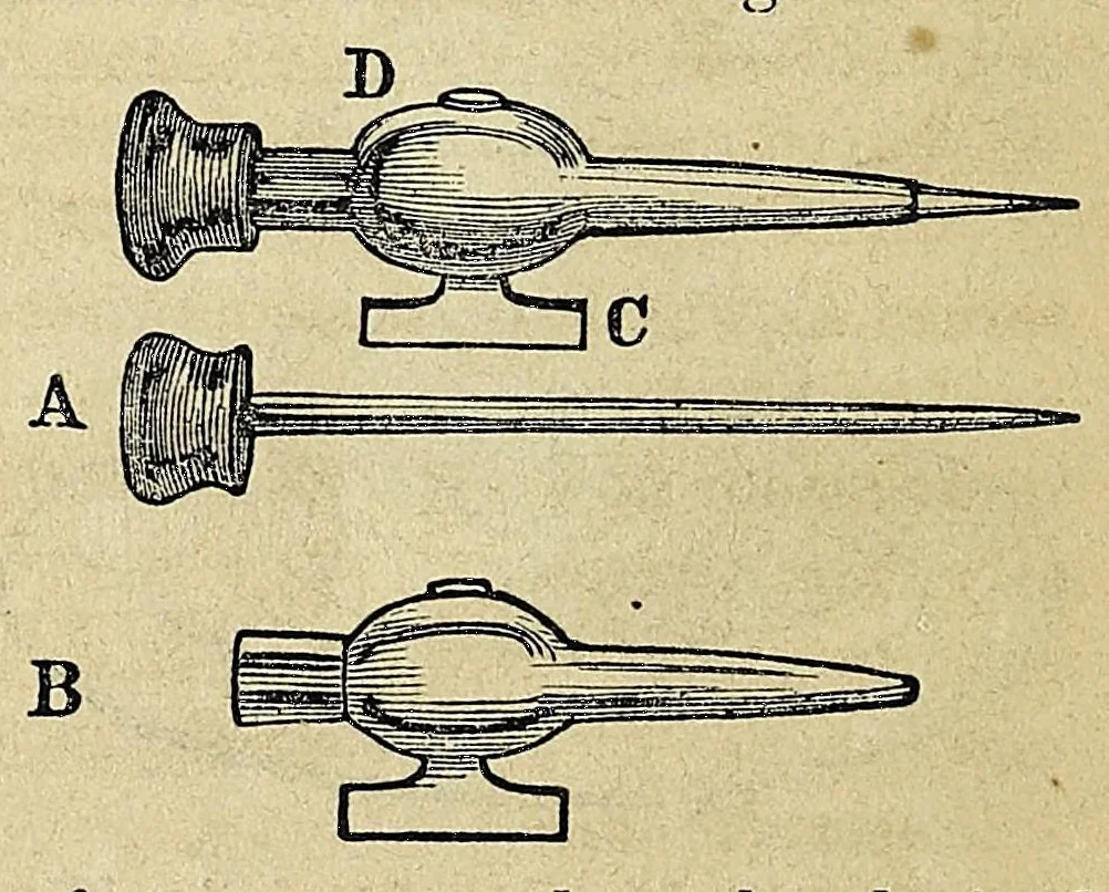 An illustration from Practical cooking and dinner giving : a treatise containing practical instructions in cooking, in the combination and serving of dishes, and in the fashionable modes of entertaining at breakfast, lunch, and dinner, 1877, leaf 60