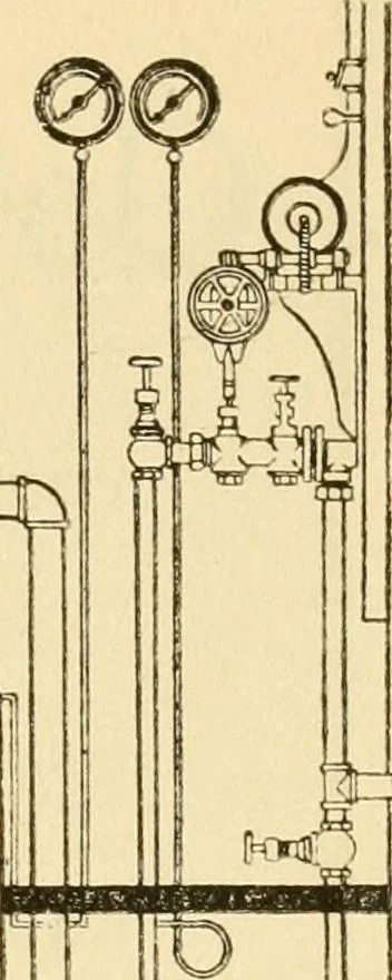An illustration from Practical cotton calculations; a treatise relating to cotton yarn, cloth structure, loom and miscellaneous cotton mill calculations, 1921, leaf 154