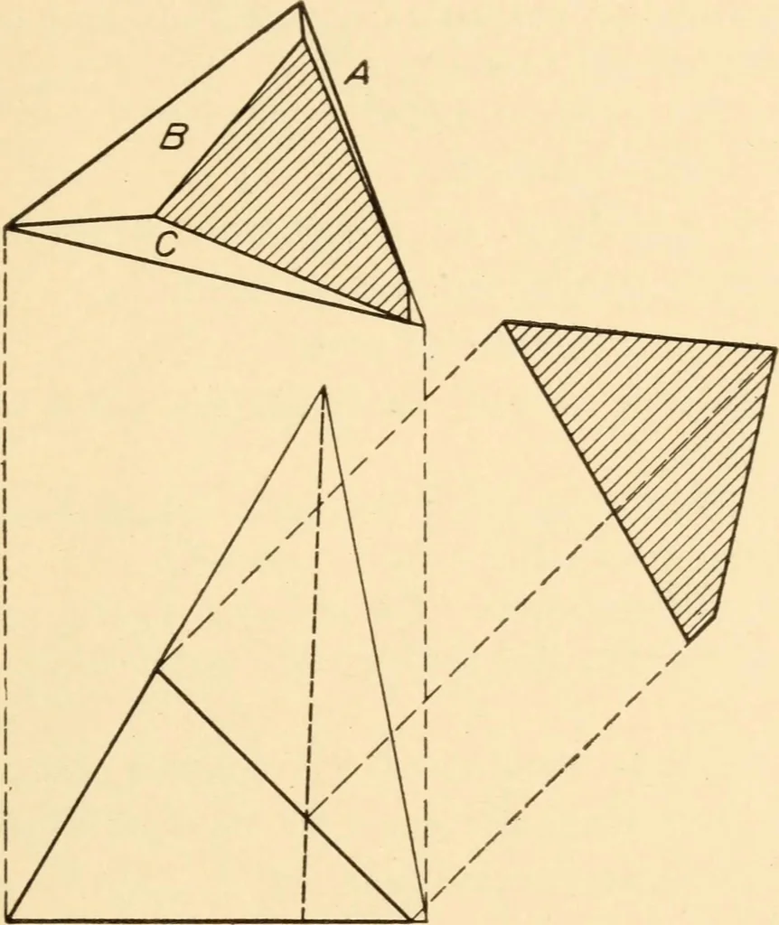 An illustration from A practical course in mechanical drawing for individual study and shop classes, trade and high schools, 1912, leaf 102