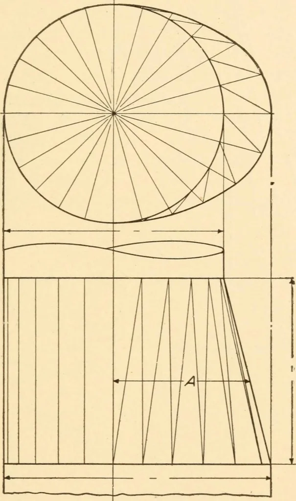 An illustration from A practical course in mechanical drawing for individual study and shop classes, trade and high schools, 1912, leaf 122