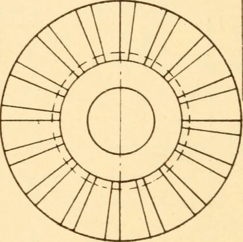 An illustration from A practical course in mechanical drawing for individual study and shop classes, trade and high schools, 1912, leaf 149