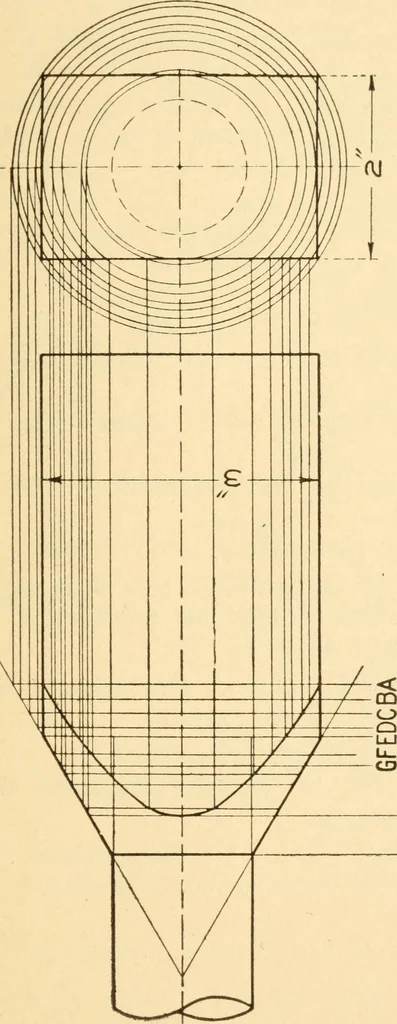 An illustration from A practical course in mechanical drawing for individual study and shop classes, trade and high schools, 1912, leaf 152