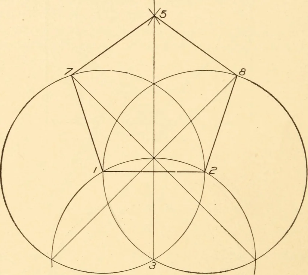 An illustration from A practical course in mechanical drawing for individual study and shop classes, trade and high schools, 1912, leaf 31
