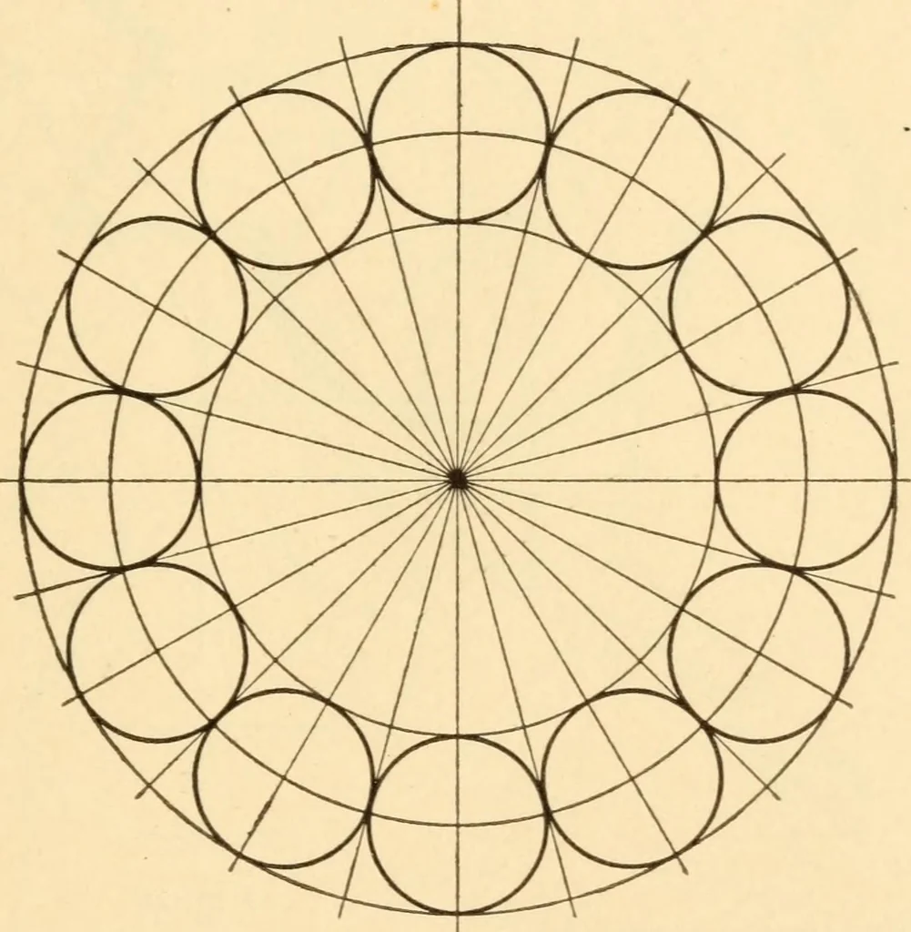 An illustration from A practical course in mechanical drawing for individual study and shop classes, trade and high schools, 1912, leaf 38