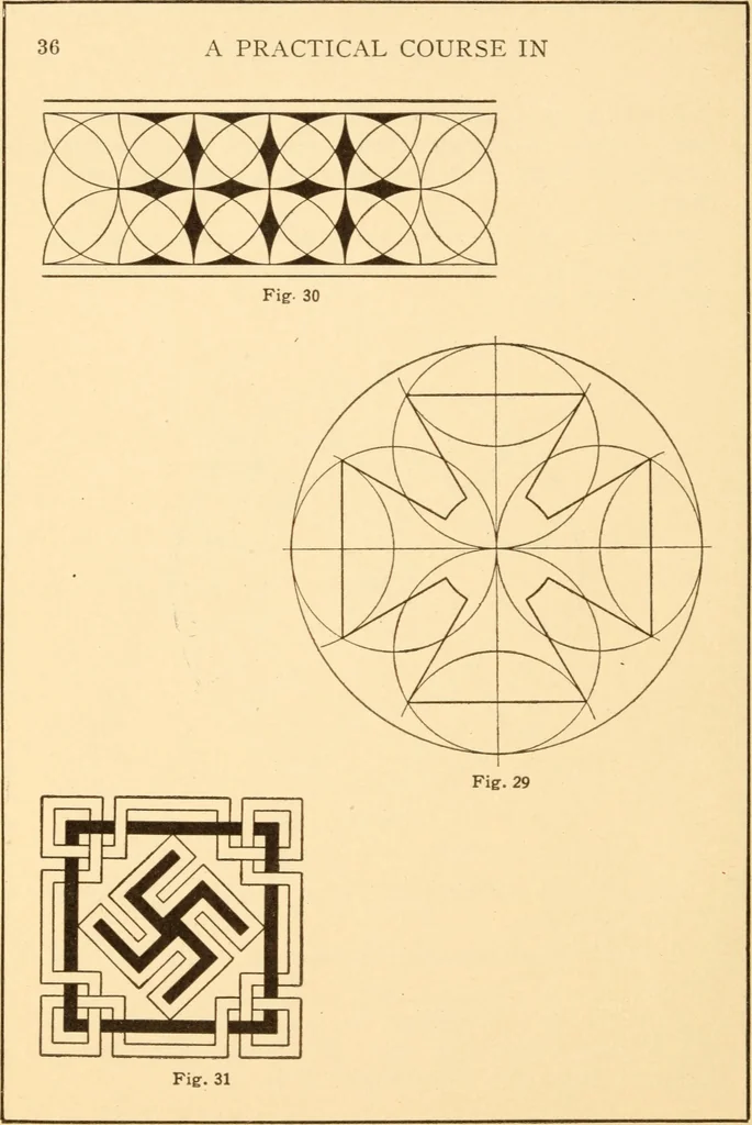 An illustration from A practical course in mechanical drawing for individual study and shop classes, trade and high schools, 1912, leaf 39