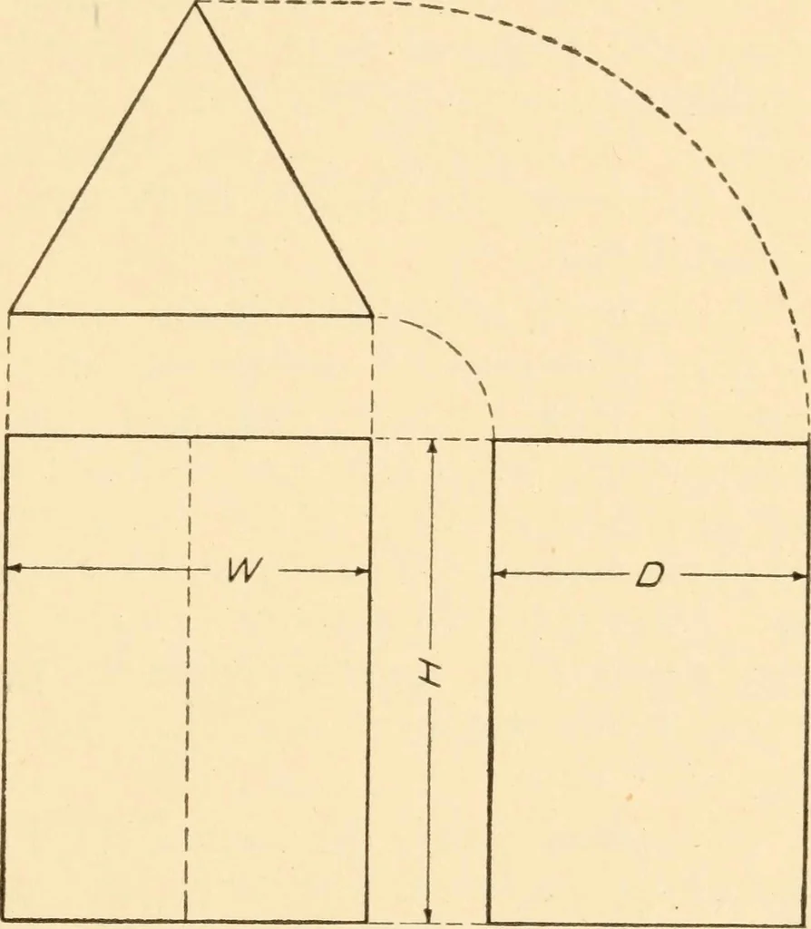 An illustration from A practical course in mechanical drawing for individual study and shop classes, trade and high schools, 1912, leaf 62