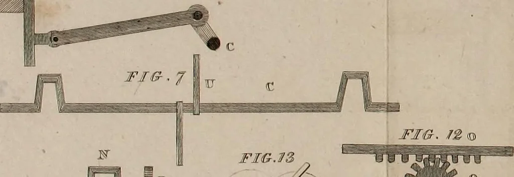 An illustration from Practical and descriptive essays on the art of weaving, 1808, leaf 386