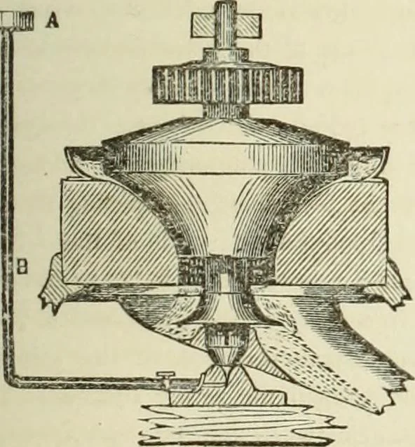 An illustration from The practical draughtsman's book of industrial design and machinist's and engineer's companion : forming a complete course of mechanical, engineering and architectural drawing, 1866, leaf 176
