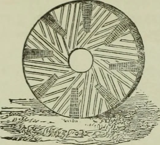 An illustration from The practical draughtsman's book of industrial design and machinist's and engineer's companion : forming a complete course of mechanical, engineering and architectural drawing, 1866, leaf 177