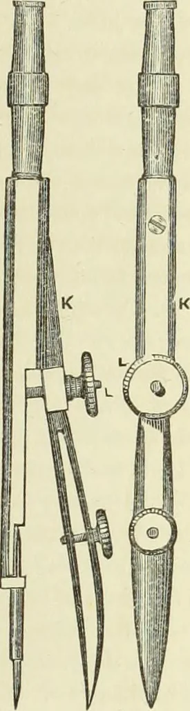 An illustration from The practical draughtsman's book of industrial design and machinist's and engineer's companion : forming a complete course of mechanical, engineering and architectural drawing, 1866, leaf 200