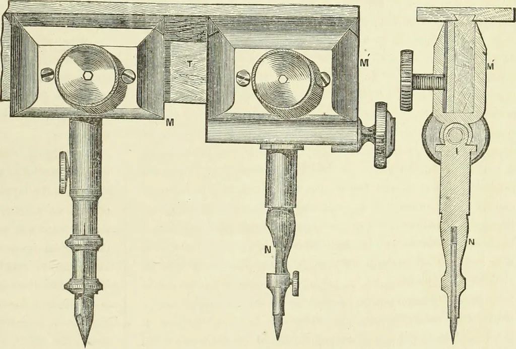An illustration from The practical draughtsman's book of industrial design and machinist's and engineer's companion : forming a complete course of mechanical, engineering and architectural drawing, 1866, leaf 200