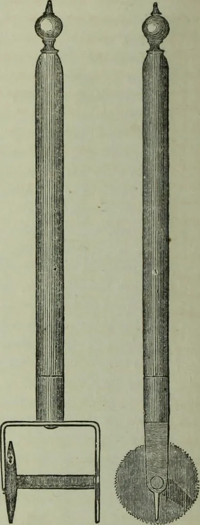 An illustration from The practical draughtsman's book of industrial design and machinist's and engineer's companion : forming a complete course of mechanical, engineering and architectural drawing, 1866, leaf 203