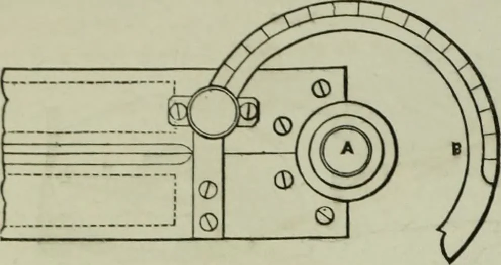 An illustration from The practical draughtsman's book of industrial design and machinist's and engineer's companion : forming a complete course of mechanical, engineering and architectural drawing, 1866, leaf 205
