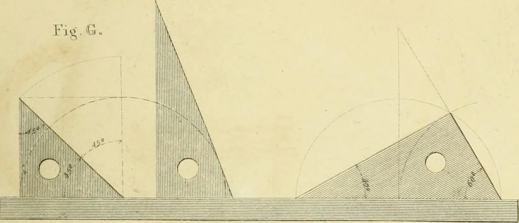 An illustration from The practical draughtsman's book of industrial design and machinist's and engineer's companion : forming a complete course of mechanical, engineering and architectural drawing, 1866, leaf 210