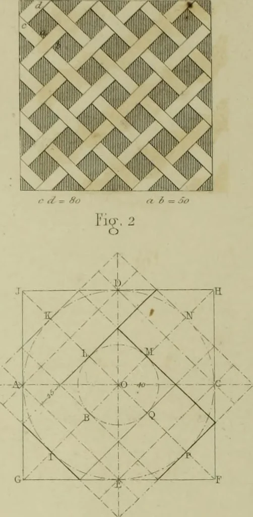 An illustration from The practical draughtsman's book of industrial design and machinist's and engineer's companion : forming a complete course of mechanical, engineering and architectural drawing, 1866, leaf 213