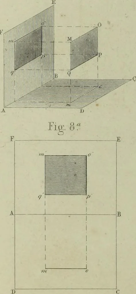An illustration from The practical draughtsman's book of industrial design and machinist's and engineer's companion : forming a complete course of mechanical, engineering and architectural drawing, 1866, leaf 229
