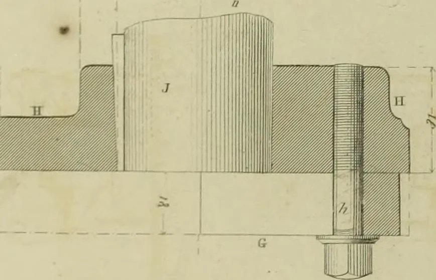 An illustration from The practical draughtsman's book of industrial design and machinist's and engineer's companion : forming a complete course of mechanical, engineering and architectural drawing, 1866, leaf 305