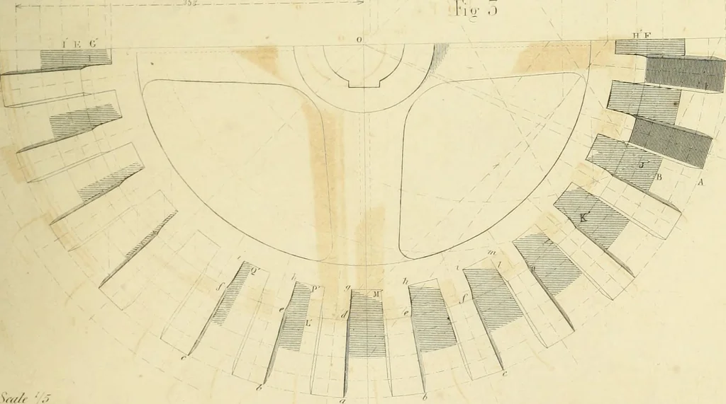 An illustration from The practical draughtsman's book of industrial design and machinist's and engineer's companion : forming a complete course of mechanical, engineering and architectural drawing, 1866, leaf 326