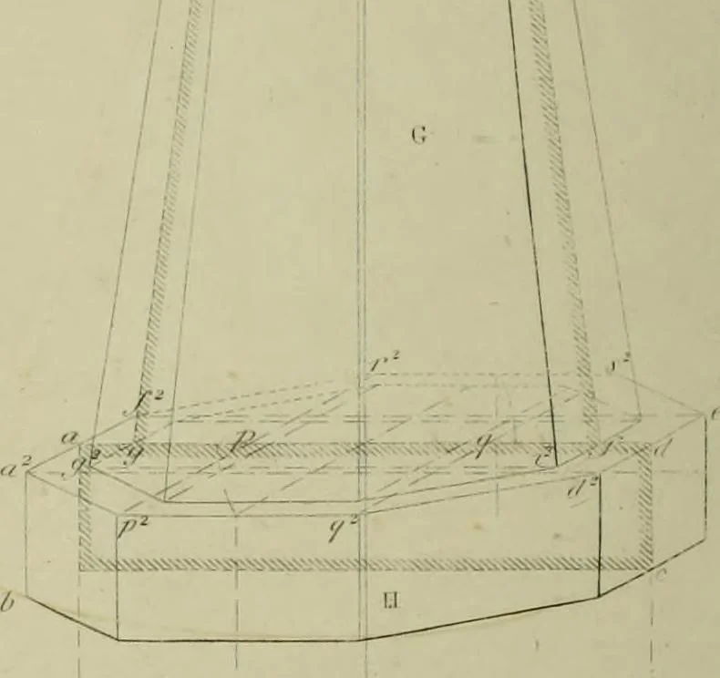An illustration from The practical draughtsman's book of industrial design and machinist's and engineer's companion : forming a complete course of mechanical, engineering and architectural drawing, 1866, leaf 373