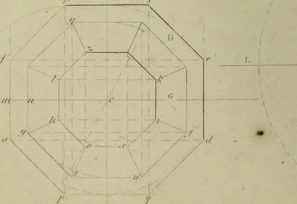 An illustration from The practical draughtsman's book of industrial design and machinist's and engineer's companion : forming a complete course of mechanical, engineering and architectural drawing, 1866, leaf 373