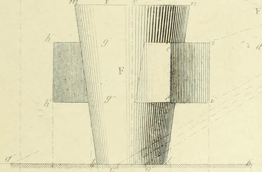 An illustration from The practical draughtsman's book of industrial design and machinist's and engineer's companion : forming a complete course of mechanical, engineering and architectural drawing, 1866, leaf 378